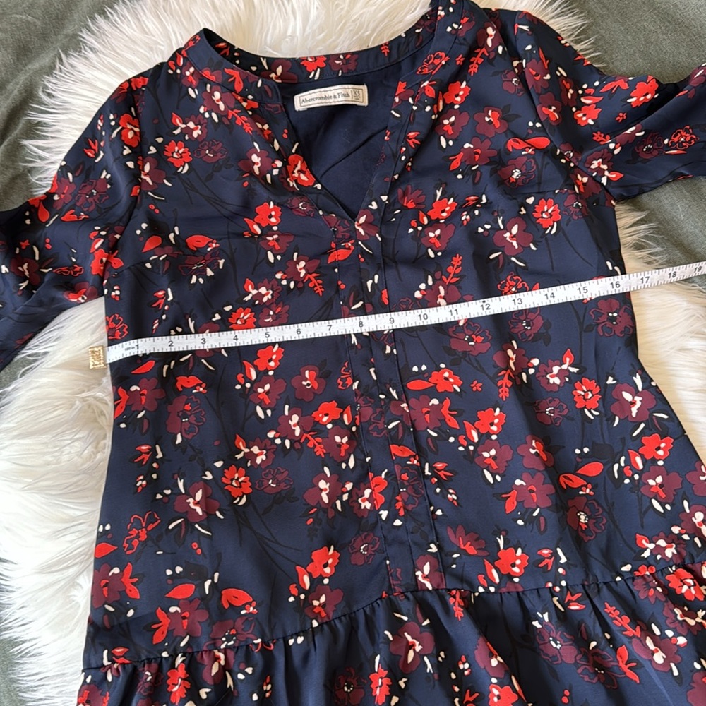 A B E R C R O M B I E & F I T C H Floral Long Sle… - image 5